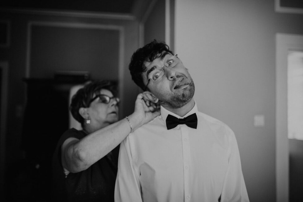 maly slub fotograf przygotowania