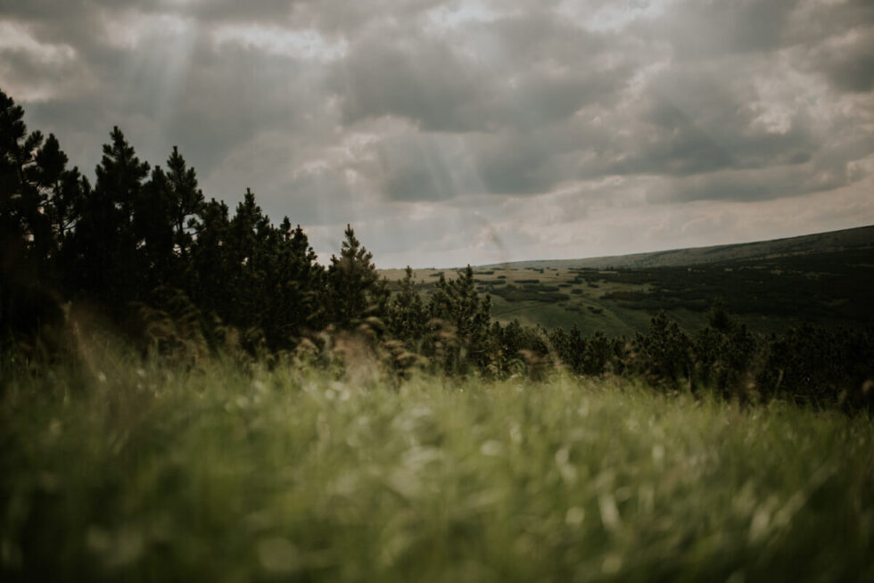 sesja poslubna w gorach