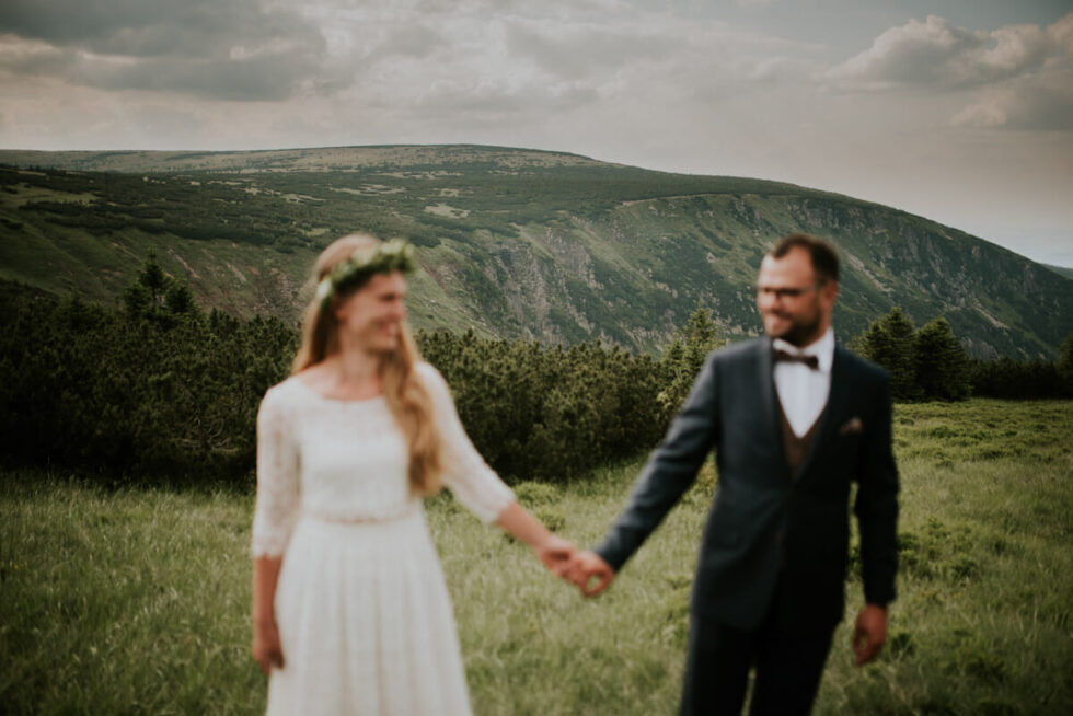 sesja poslubna w gorach