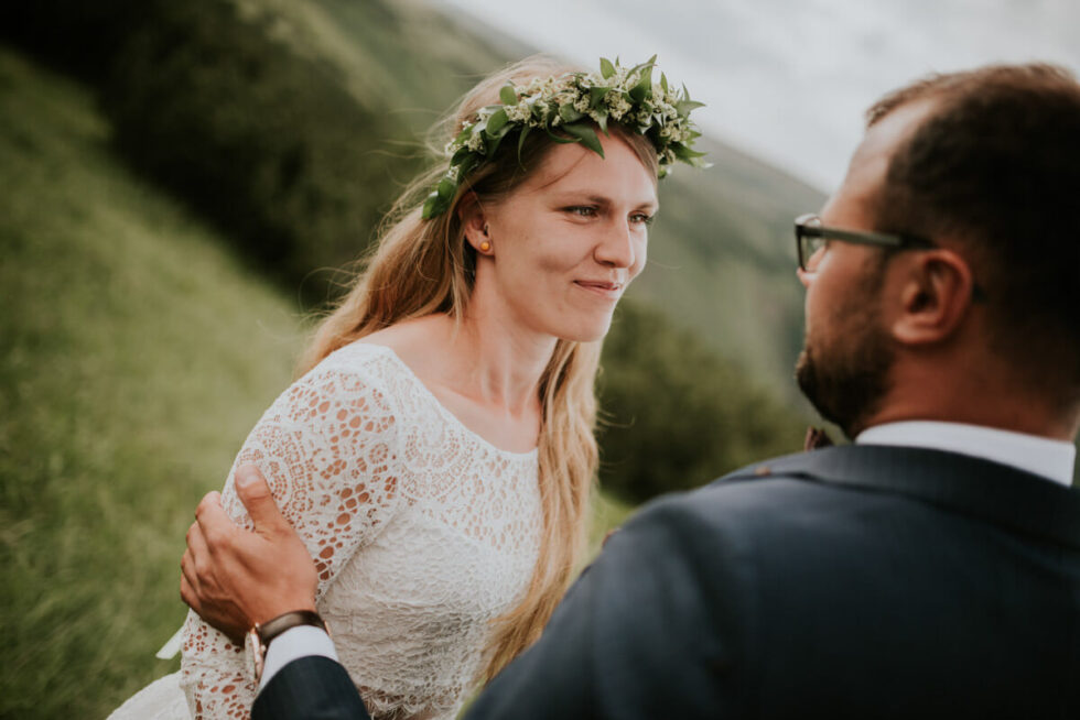 sesja poslubna w gorach