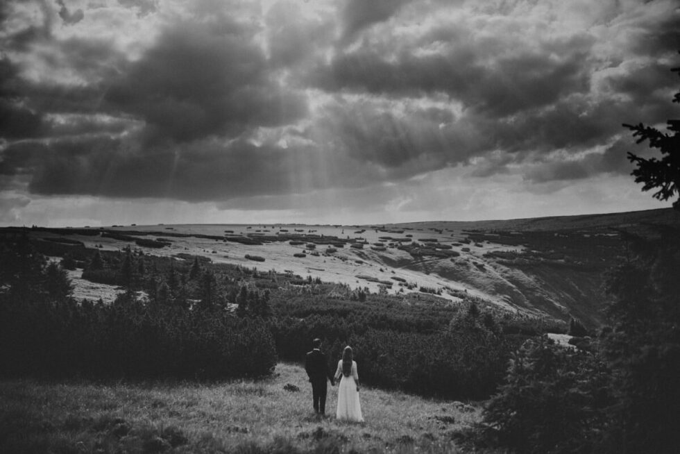 sesja poslubna w gorach