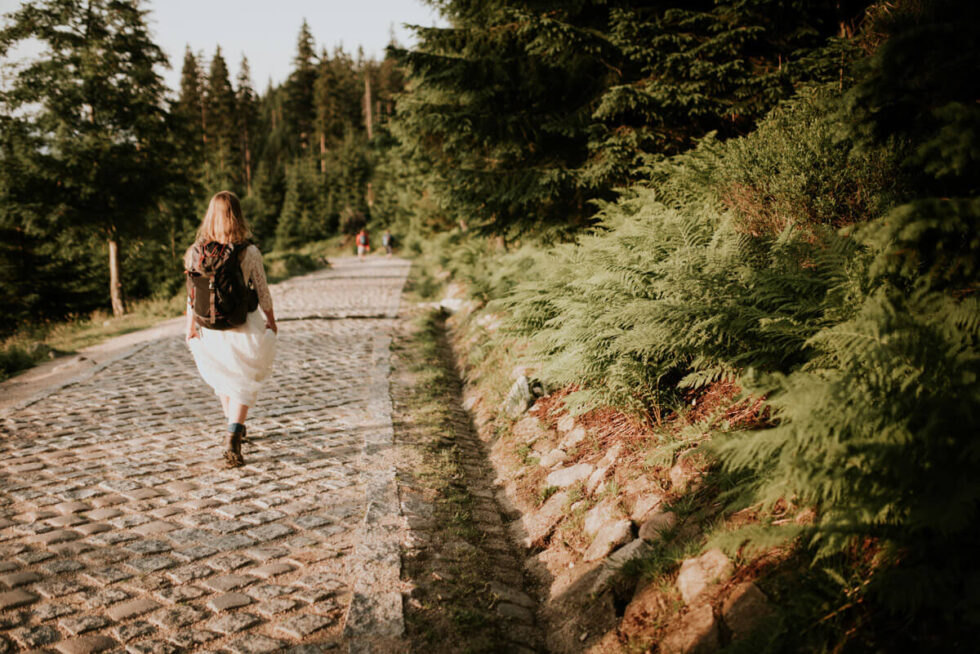 sesja poslubna w gorach