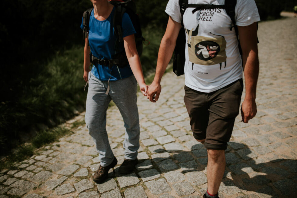 sesja poslubna w gorach