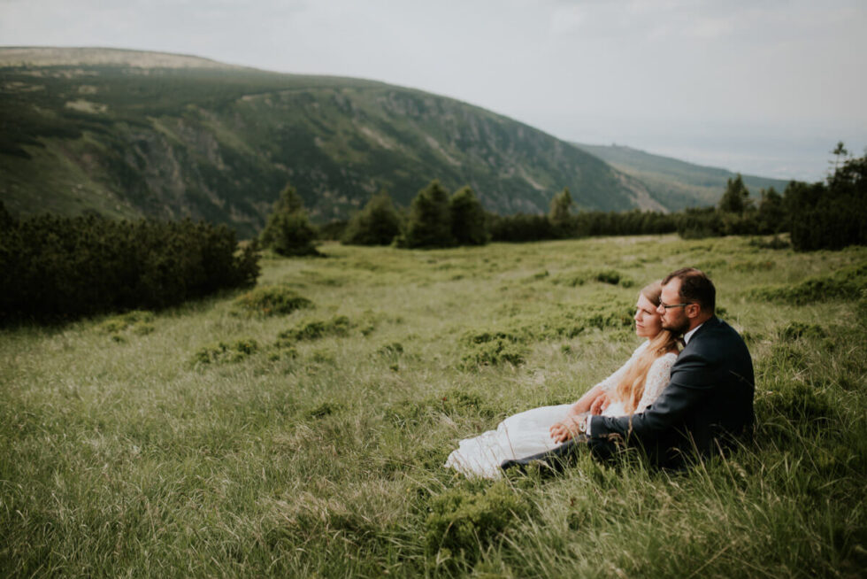 sesja poslubna w gorach